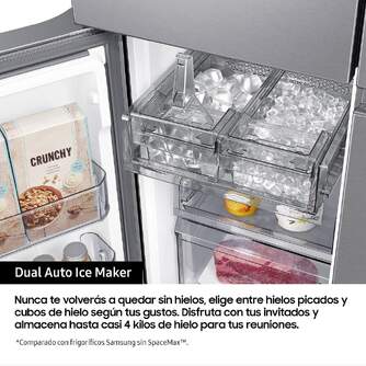 FRI. SAMSUNG RF65DG960ESREF 180x92 4P ACERO DISP