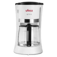 Cafetera de goteo Ufesa CG7113 Activa - 6 tazas, 0,75 litros, 600 W