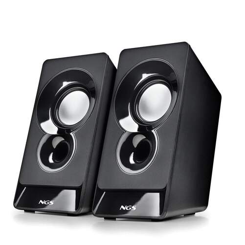 Altavoz NGS SB210 Para PC - 12 W RMS, 100-18000 Hz, control volumen, conectar y usar