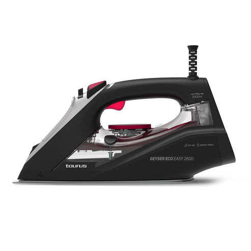 Plancha Taurus Geyser Exo Asy 2800 - 2800W, golpe vapor 180g/min, suela de cer&aacute;mica, sistema antical