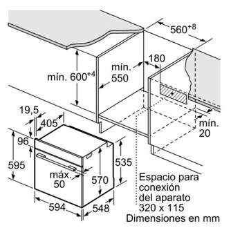 Horno Pirolítico Balay 3HB5848A0 | A, 7 Funciones, Aqualisis