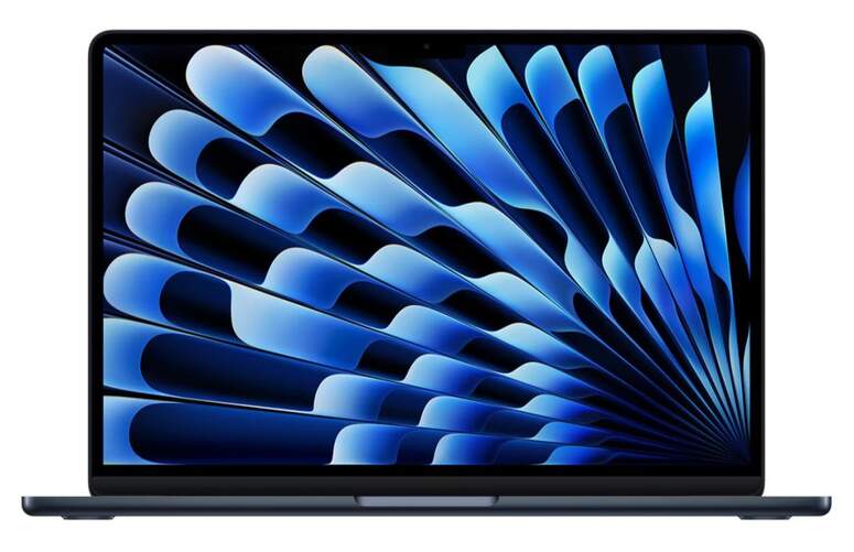 MacBook Air - 13" Full HD, Chip Apple M4, macOS Sequoia,16 GB RAM, SSD 256 GB, 53,8 Wh, Plata