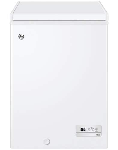Congelador Horizontal Hoover HOCH100EE - 97 L, Clase E, 39 dB, 85 x 55 x 49 cm, blanco