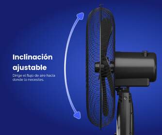 VENTILADOR PIE ARTICA AVP45W16N 45W 40 CM NEGRO