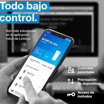 SISTEMA WIFI MESH LINKSYS MX6201KE 6GHZ/5,4GB/S