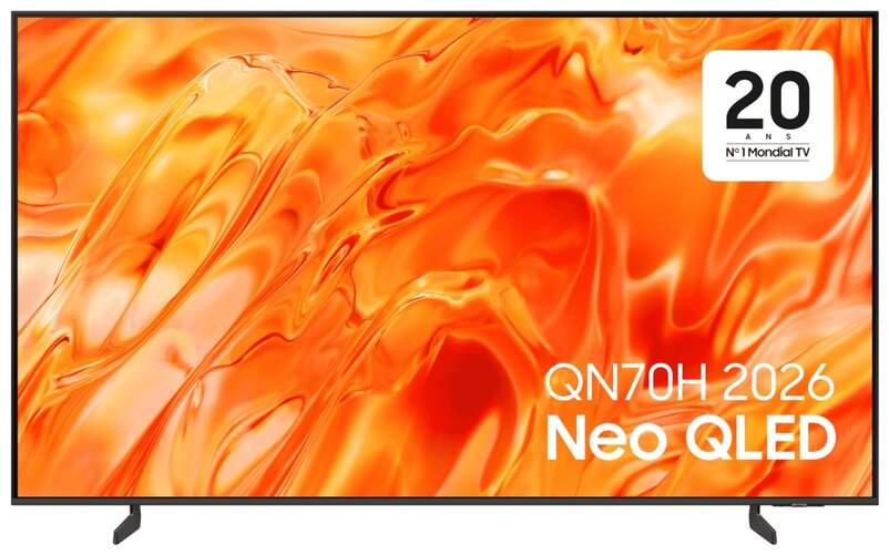 TV Samsung 50" Quantum MiniLED TQ50QN70H - 4K Ultra HD, Smart TV Tizen, 120Hz, Altavoces 20W, HDR10+