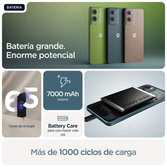 SMARTPHONE MOTOROLA G06 POWER 8/256 6,88%%%quot; BLUE