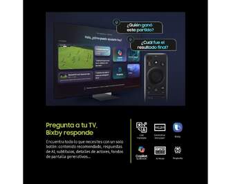 TV SAMSUNG 75%%%quot; TQ75Q7F4 UHD QLED SMARTTV IA HDR10 