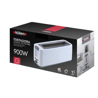 TOST. KUKEN 34047 900W 1R LARGA BLANCO