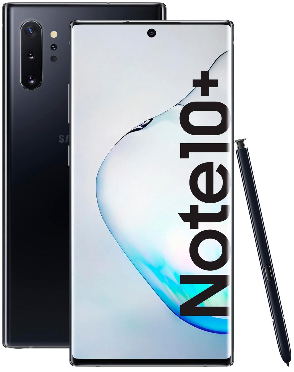 Samsung Galaxy Note10+ 256gb+12gb ram 10 plus 256gb negro libre 10+ aura black 6.8 12gb smartphone 12 256 wqhd+ exynos 9825 4300 mah android 1727 68“ 25612 smn975f 68 note10 10+samsung 4300mah