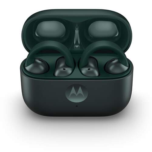 Auriculares Motorola Buds Loop - Diseño Open-Ear, compatible con Smartphones con Moto IA, 8h aut.