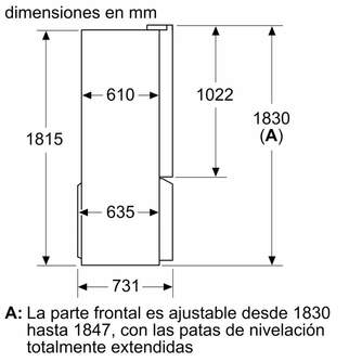 FRI. BALAY 3KME592XI 193x91 NF INOX
