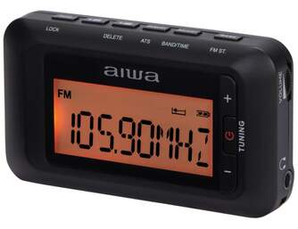 RADIO PORTATIL AIWA RD-10 AM/FM DIGITAL NEGRO