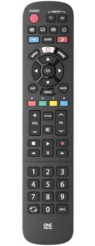 Mando Para TV Panasonic One For All URC 4914 - Función Aprendizaje, Teclas Acceso rápido