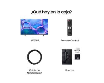 TV SAMSUNG 55%%%quot; TU55U7005F CRYSTAL UHD SMART TV BT
