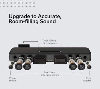 BARRASONIDO DENON SOUND BAR 550 BLUETOOTH 4K