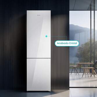 FRICOM. HISENSE RB440N4GWD 201x60 CRISTAL BLANCO