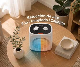 CALEFACT. ARTICA ACTV2000 2000W OSCILANTE VERTICAL