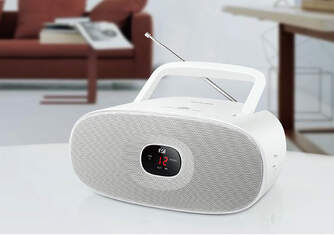 RADIO CD MUSE MD-202 RDW BLANCO