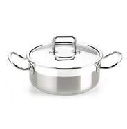 Cacerola Bra Profesional - 20cm, Tapa, 2'25 L, 8'4 cm, Inox