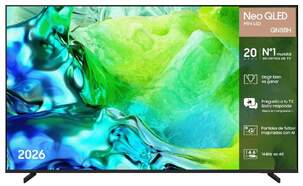 TV Samsung 85" NeoQLED TQ85QN80H - 4K Ultra HD, Smart TV 120 Hz, Dolby Atmos 30W, HDR10+ Adaptive