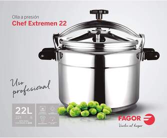 OLLA PRESION FAGOR CHEF EXTREMEN 22 L