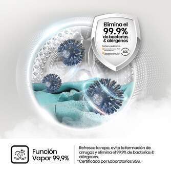 LVD. HISENSE WF3S9043BB3 9K 1400R NEGRA