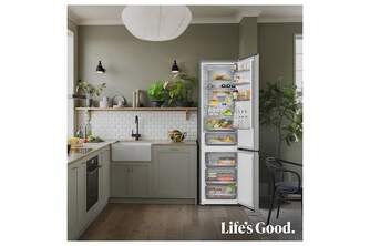FRICOM. LG GBBS726CPY 203x60 375L INOX METALFRESH