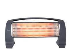 Estufa Infrarroja Jata JCES2201 - 3 Barras, Ajustes Temperatura, Antivuelco, Gris