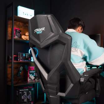SILLA GAMING WOXTER STATION SENSE NEGRA