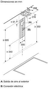 CAMP. BALAY 3BC895MM 90CM 594M3H NEGRO MATE