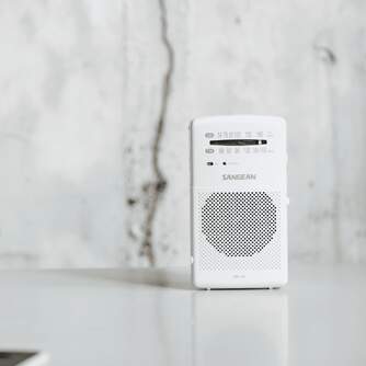 RADIO PORTATIL SANGEAN SR-35 BLANCO FM/AM