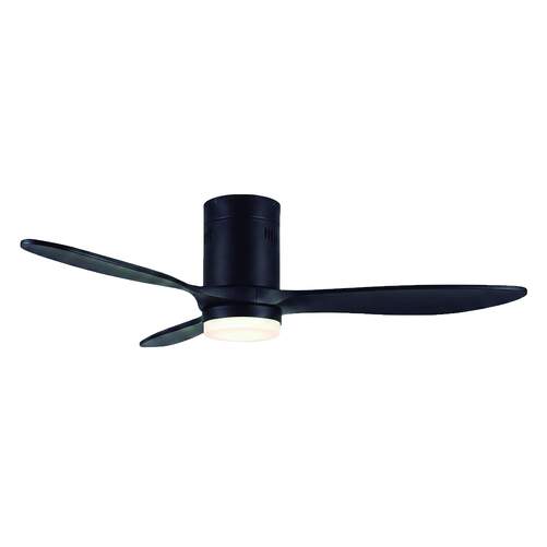 Ventilador de techo Orbegozo CP180132 DC  - 35W, LED,3 aspas de 132cm, 6 Velocidades, Negro
