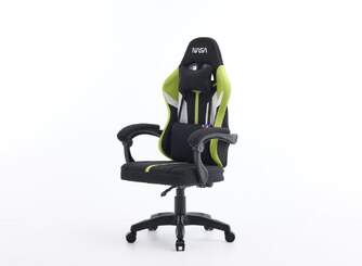 SILLA GAMING NASA SATURN PRO NEGRO VERDE  