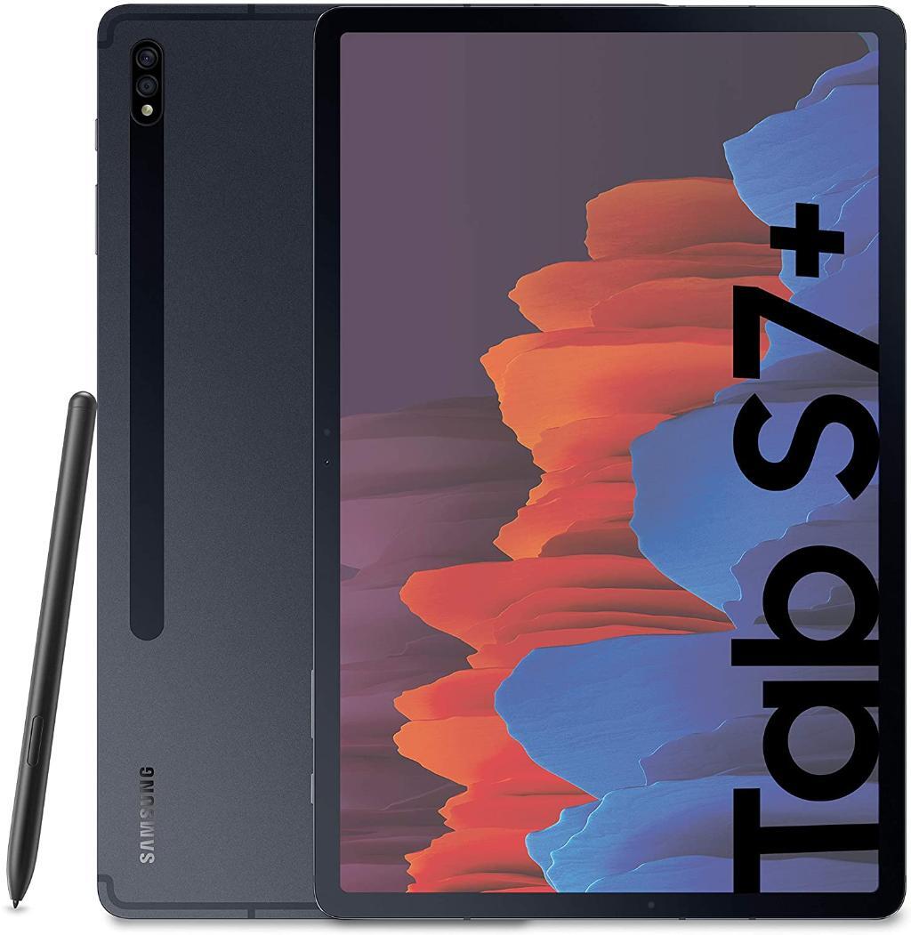 Samsung Galaxy Tab S7+ 128GB Negra - 12.4" SAMOLED, 6GB