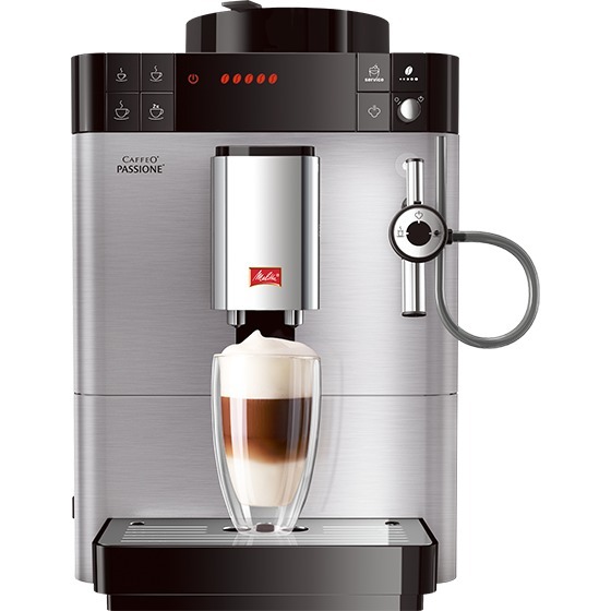 Cafetera Automática Melitta Caffeo Passione F540-100 - 5 Intensidades, Opción Leche