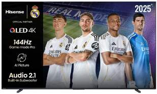 TV Hisense 100" QLED 100E7Q Pro - 4K Ultra HD, Smart TV, 144 Hz, 50 W RMS, HDR10+
