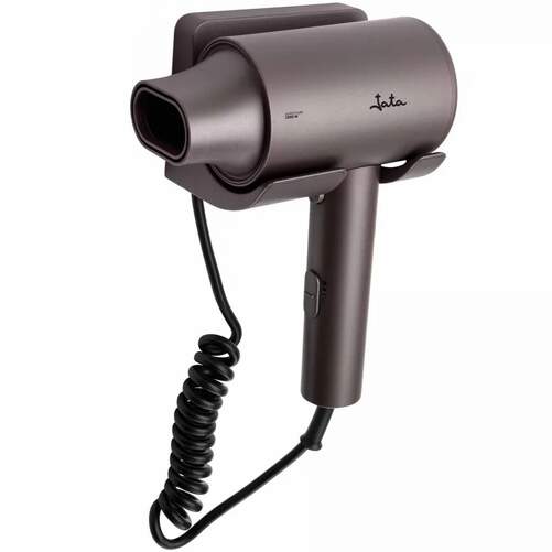 Secador Jata JBSC1440 - 2200 W, Compacto, Soporte de Pared, Gris