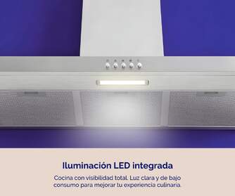 CAMPANA ARTICA ALINE60BI 60CM B INOX