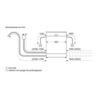 LVJ. BOSCH SMS2HMW03E 3%%%#186;BAN BCO DSP
