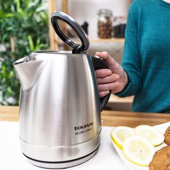 HERVIDOR TAURUS SELENE COMPACT 1L 2200W INOX