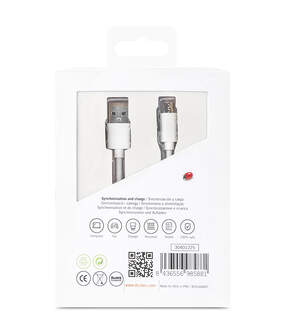 CABLE DCU MICRO USB a USB A 1M BLANCO