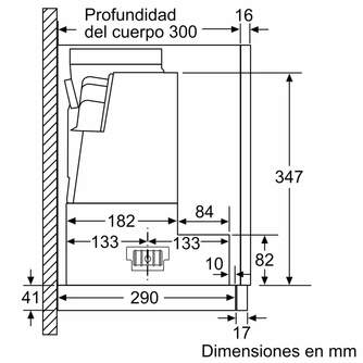 CAMP. BOSCH DFS067A51 60CM 728M3h
