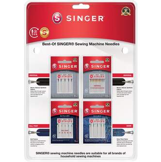 ACC. MAQUINA DE COSER SINGER AGUJAS A4   25 AGUJAS