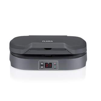 SANDWICHERA PANQUECAS FLAMA 4902FL 2C 1300W NGRA