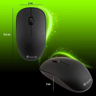 RATON NGS WIRELESS MOUSE EASY ALPHA