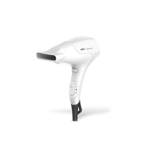 Secador Viaje Braun Satin Hair HD 180 - 1800W, Plegable, 2 Velocidades