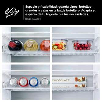 FRICOM. SAMSUNG RB34C632DSA/EF 185x60 NF INOX DISP