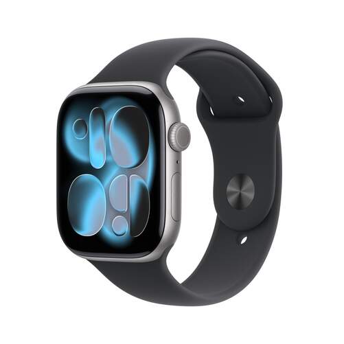 Apple Watch Series 11 Space Grey - 1,81" OLED, GPS, Bluetooth 5.3, 24 h autonomía, Correa talla M/L
