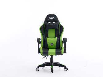 SILLA GAMING NASA SPIRIT NEGRO VERDE  